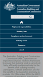 Mobile Screenshot of abcc.gov.au